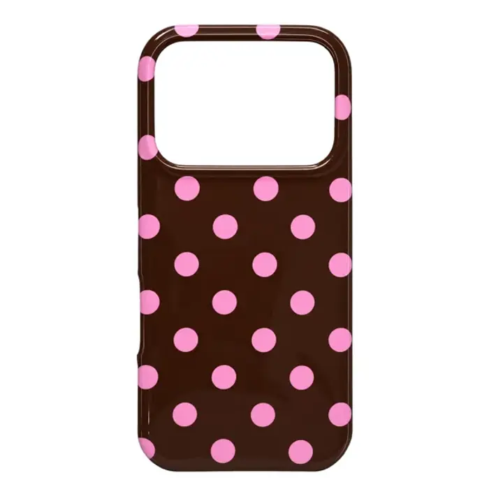 MM TPU IPHONE 18 PRO/17 PRO - DOTS ON Brown
