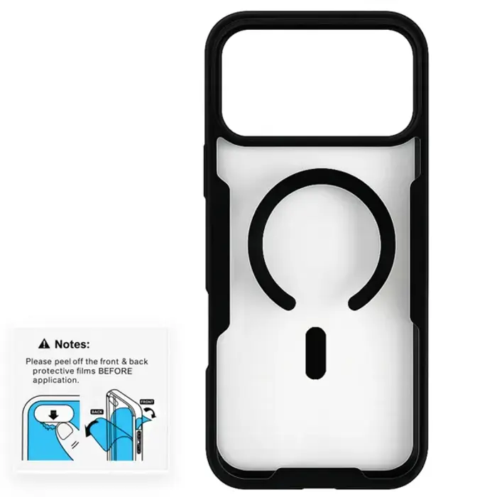MM TPU IPHONE 18 PRO/17 PRO - MAGSAFE TOP crna