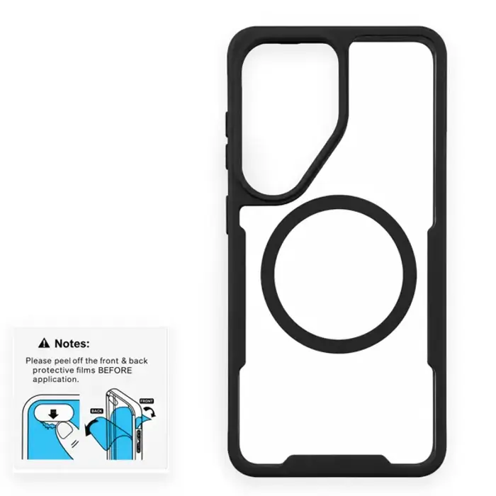 MM TPU SAM GALAXY A17 /A18 5G MAGSAFE TOP crna