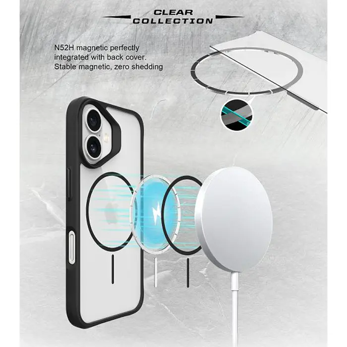 MM TPU SAM GALAXY S26 - DROP-PROOF COMBAT X BLACK MAGSAFE SLIM