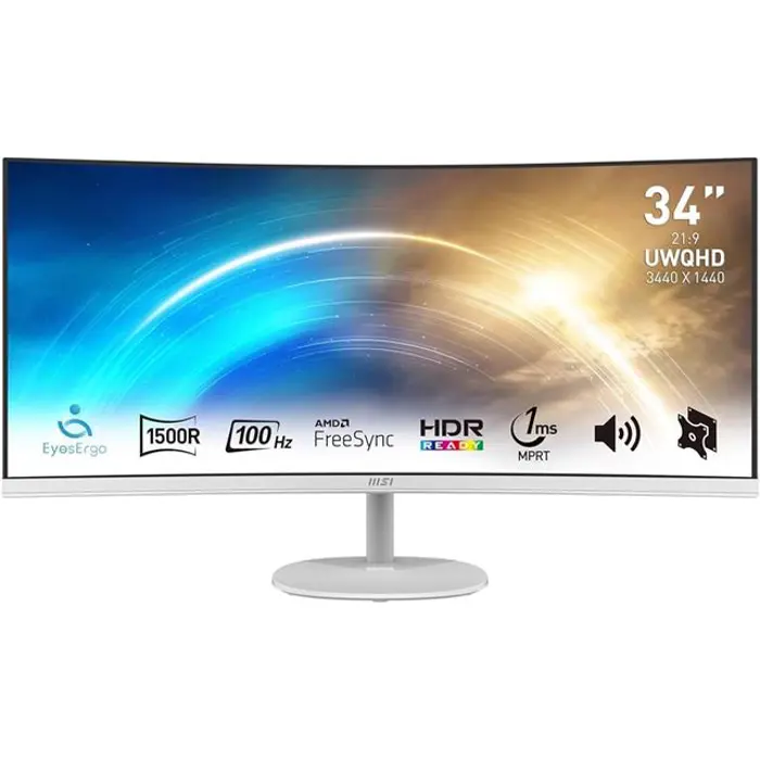 MON 34 MSI PRO MP341CQW 100Hz UWQHD VA, 9S6-3PB2CT-095