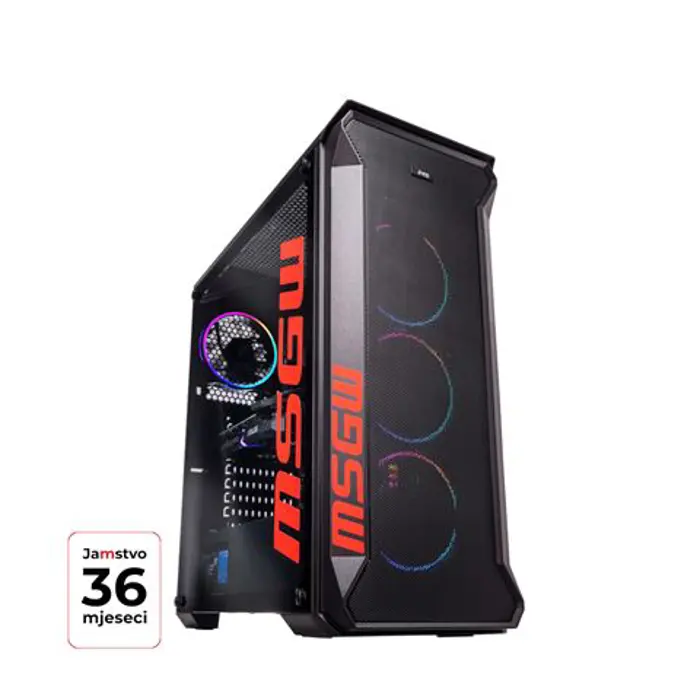 MSGW stolno računalo Gamer a375, PC MSG GAMER a375/HR