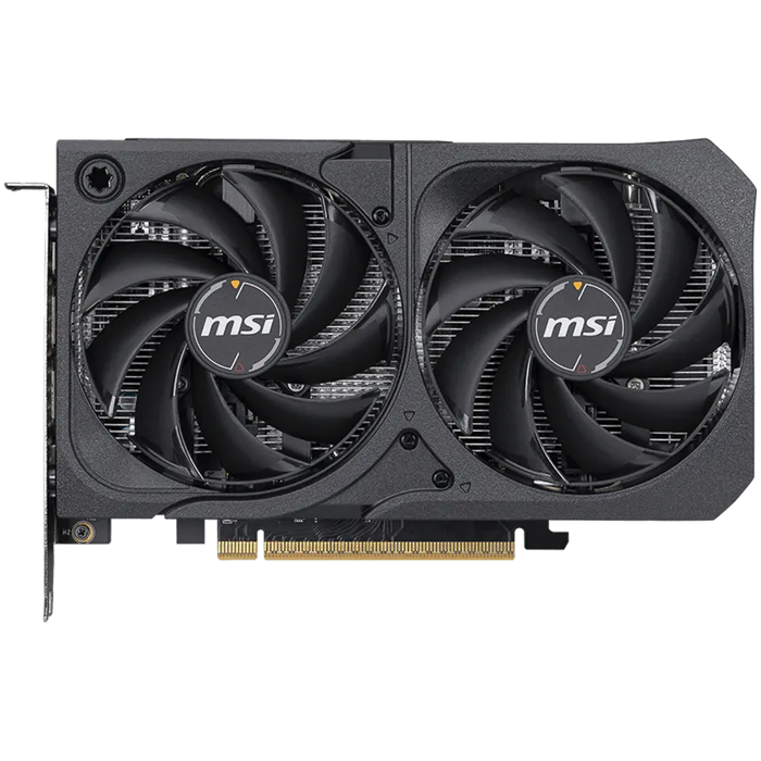 MSI Gaming RTX 5050 8G Shadow 2X OC Graphics Card (8GB GDDR6,128-bit, Extreme Performance: 2617 MHz, DisplayPort x3 2.1a, HDMI 2.1b, NVIDIA Blackwell Architecture) - BULK, RTX 5050 8G SHADOW 2X OC BUL
