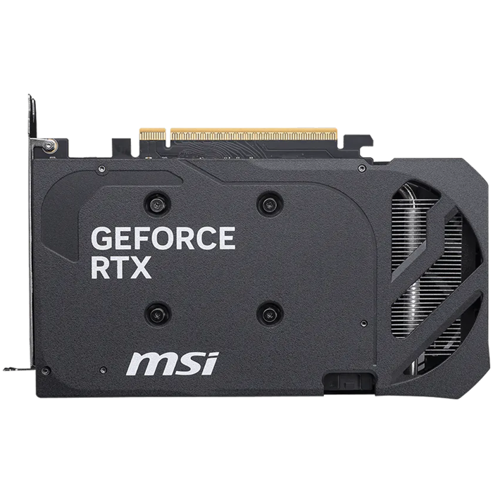 MSI Gaming RTX 5050 8G Shadow 2X OC Graphics Card (8GB GDDR6,128-bit, Extreme Performance: 2617 MHz, DisplayPort x3 2.1a, HDMI 2.1b, NVIDIA Blackwell Architecture) - BULK, RTX 5050 8G SHADOW 2X OC BUL