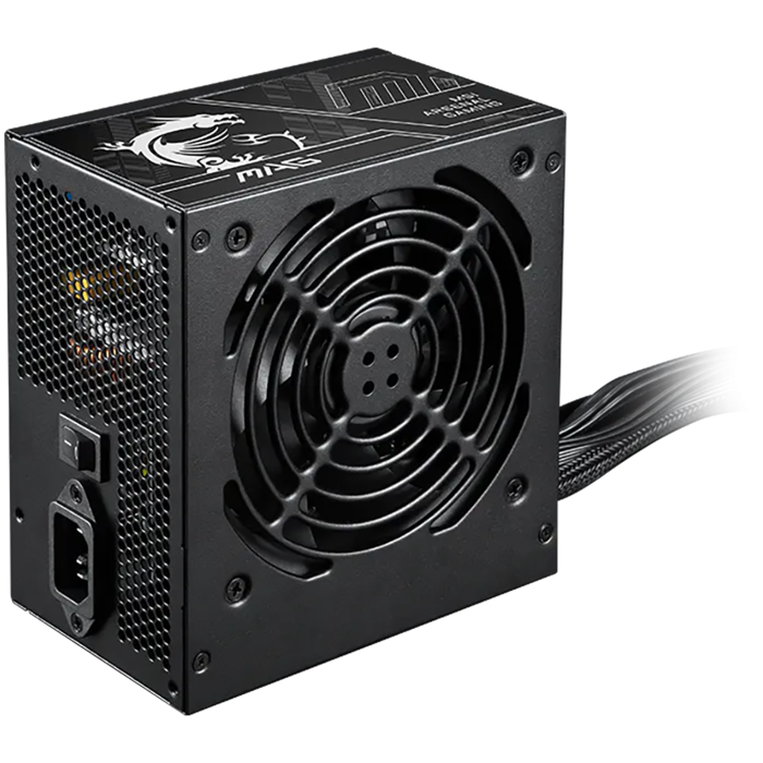 MSI MAG A750BN PCIE5 II, 750W 80+ Bronze, ATX 3.1, PCIe 5.1, 120mm Fan, Active PFC, OVP, OCP, SCP, OPP, UVP, MAG A750BN PCIE5 II