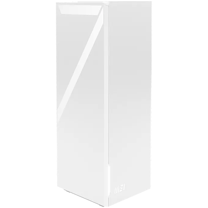 MSI MRBE50- 2PK Roamii BE Lite Mesh System, Quad Core 1.5GHz, 2.4GHz / 5GHz, WPA-PSK / WPA2-PSK / WPA3-PSK, MLO, MU-MIMO, OFDMA, Int. antenna x4, 302-8ZD21EE-000