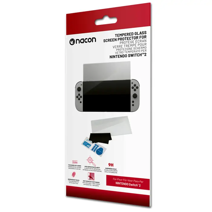 NACON NINTENDO SWITCH 2 TEMPERED GLASS