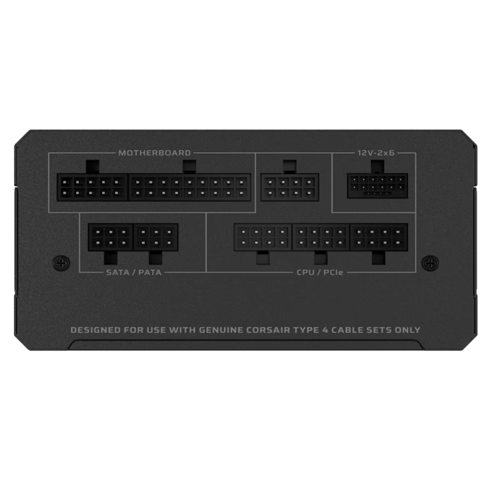 Napajanje Corsair RM1000e (2025) 1000WATX 3.1, PCIe 5.1, Cybenetics GOLD, Full Modular