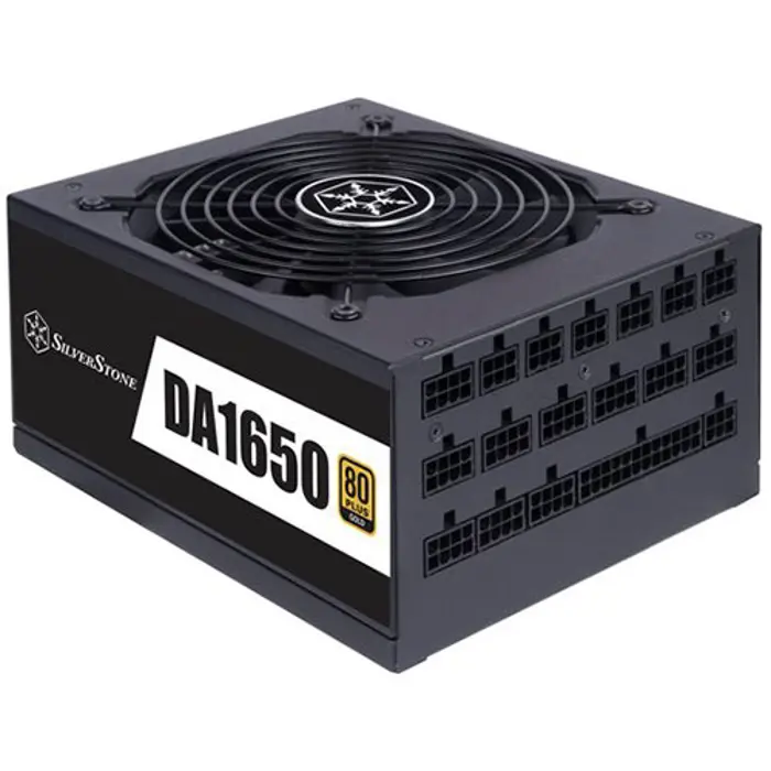 Napajanje SilverStone Decathlon Series, 1650W 80 Plus Gold ATX PC Power Supply, Low Noise 135mm FDB fan, 100% modular
