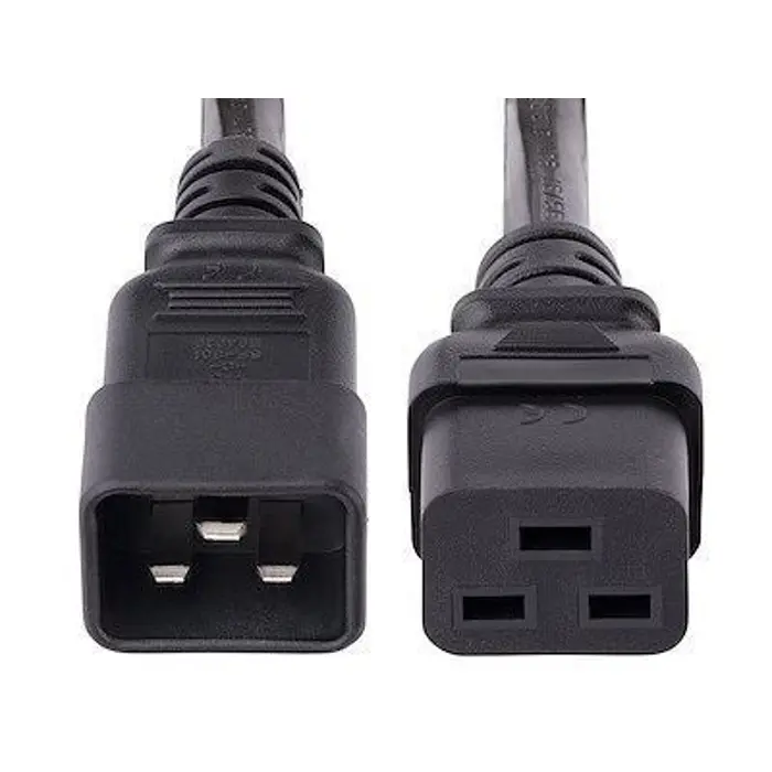 NaviaTec Power Cable - IEC C19 to IEC C20, black, 3m, NVT-POWER-207