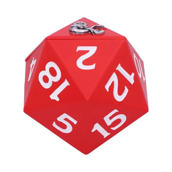 NEMESIS NOW DUNGEONS & DRAGONS D20 DICE BOX 13.5CM