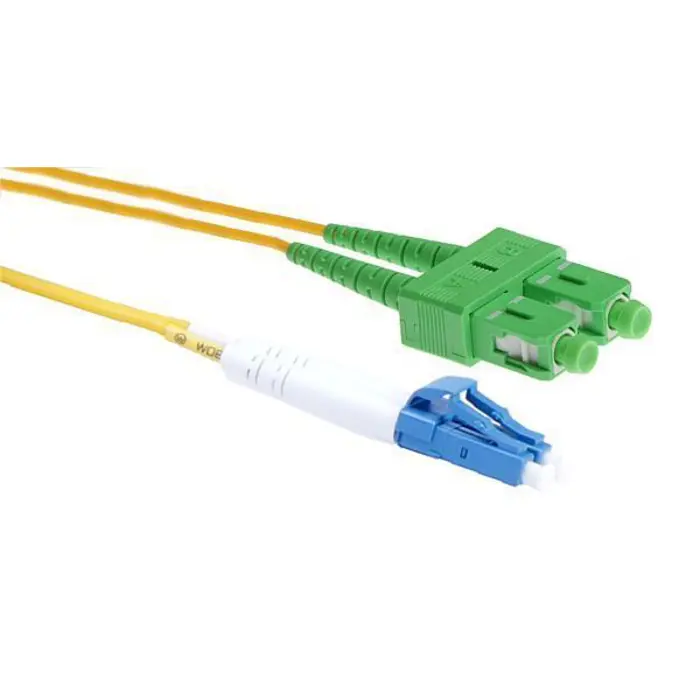 NFO Patch cord, LC UPC-SC APC, Singlemode 9 125, G.657A2, Duplex, 5m, NFO-PCDSM-15058