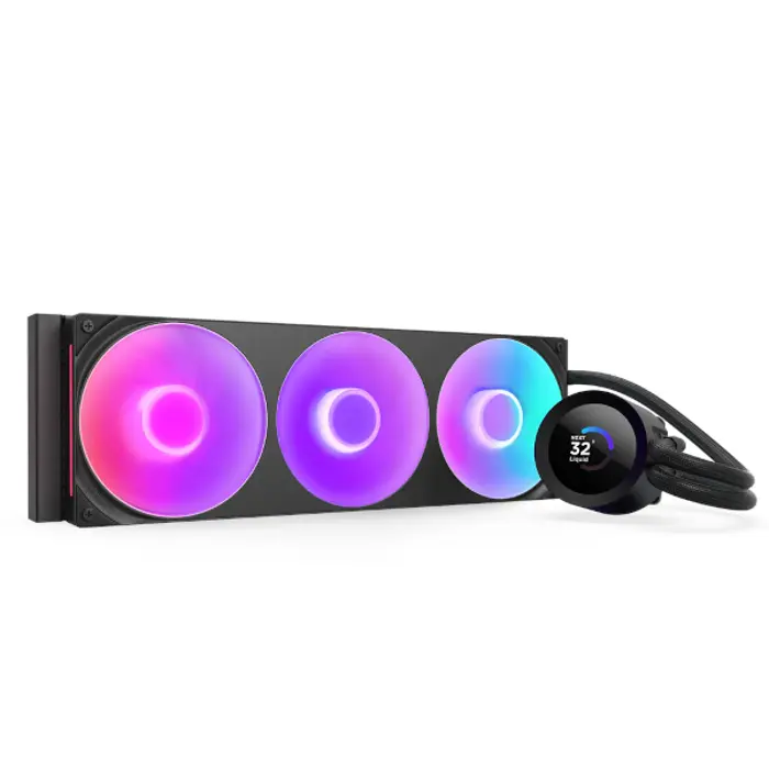 NZXT Kraken Plus 360 RGB v2, crno vodeno hlađenje, RL-KR360-B2