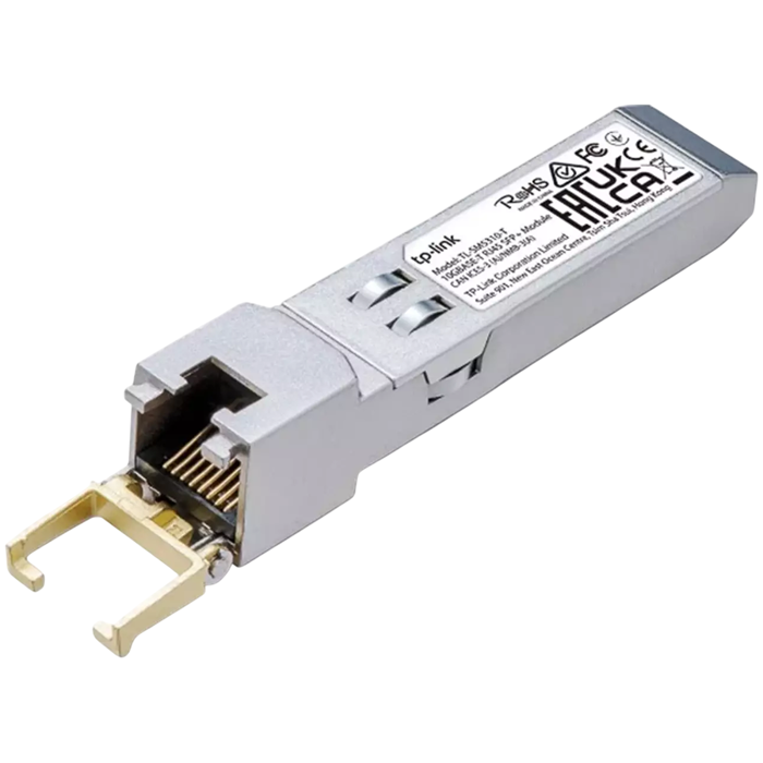 Omada 10GBASE-T RJ45 SFP+ Module, SM5310-T-AS