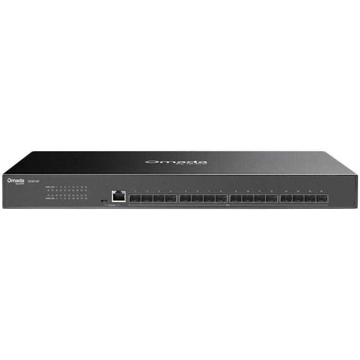 Omada 16-Port 10GE SFP+ L2+ Managed Switch, SX3016F