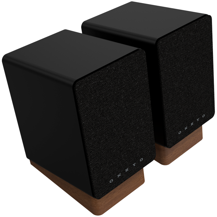 Onkyo Creator Series GX-10DB Powered Speakers, Black, pair, GX10DBBCUU