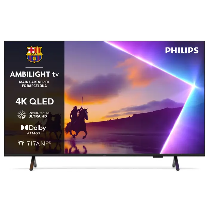 Philips 55" (139cm) 55PUS8510, QLED, UHD 4K Smart TV, Titan OS - Ambilight, 77613