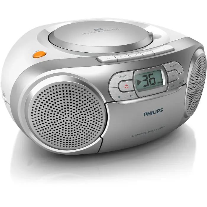 Philips CD Soundmachine TAZ2000S, srebrni, TAZ2000S/10