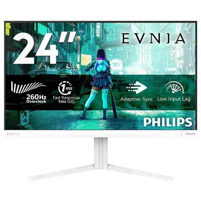 Philips IPS 24" 24M2N3201A, 2xHDMI, DP, 260Hz, HAS, 24M2N3201PL/00