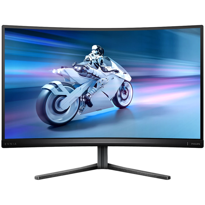 Philips Monitor Evnia 5000 27M2C5200W 27 Curved VA, 1920x1080 (Full HD), 280Hz, 0.3ms, 300 cd/m², 4000:1, HDR10, 2x HDMI, DisplayPort, Height Adjustable, 3-year warranty, 27M2C5200W/00