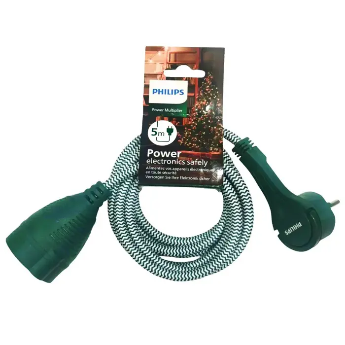 Philips produžni kabel 5m, zeleni, CHP1110GC/60