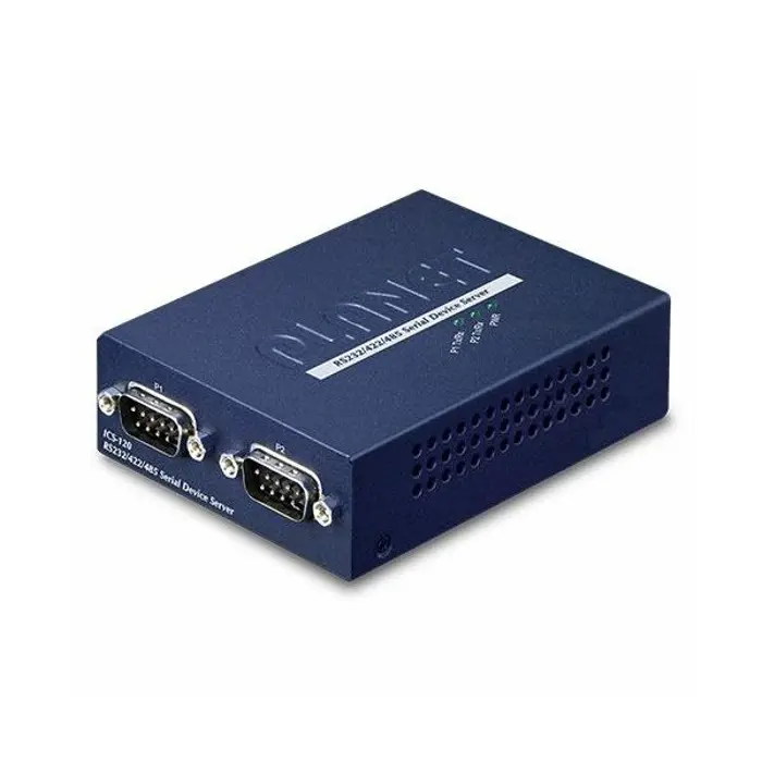 Planet Industrial 2-Port RS232 RS422 RS485 Serial Device Server