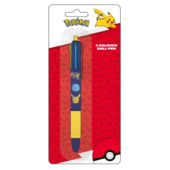 POKEMON - MULTI-COLOUR PEN