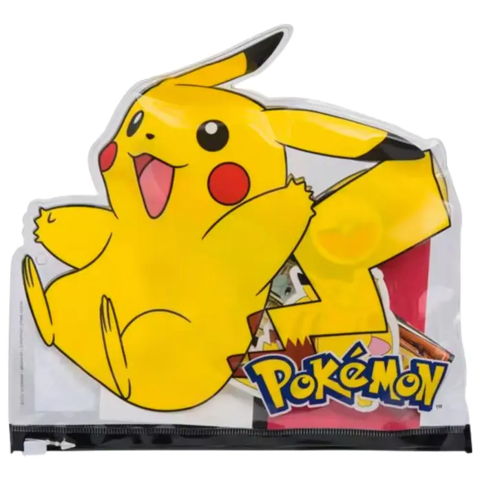 POKEMON - PIKACHU SHAPED FILLED PENCIL CASE