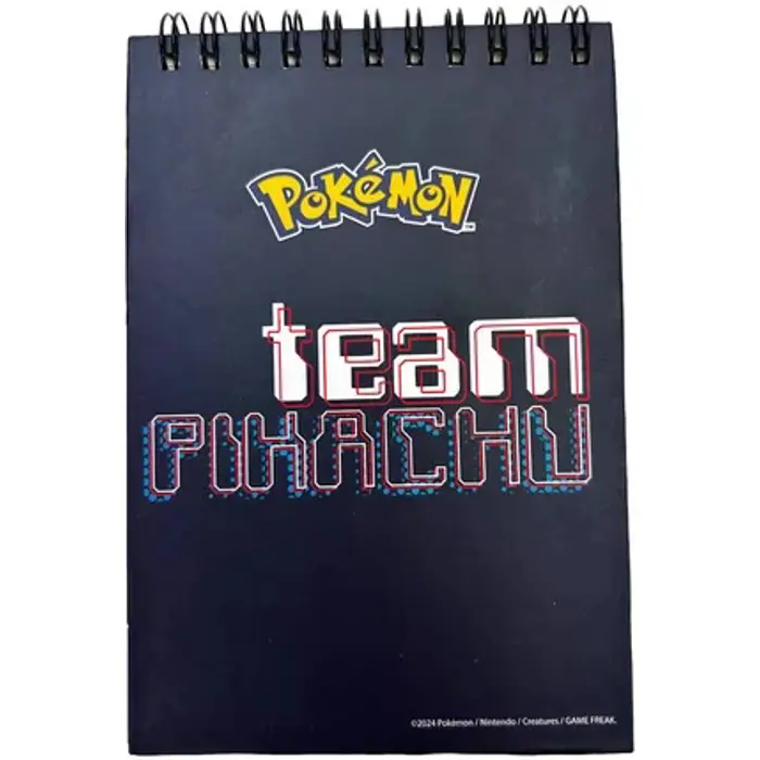 POKEMON - PIKACHU - SPIRAL NOTEBOOK AND BALLPOINT PEN