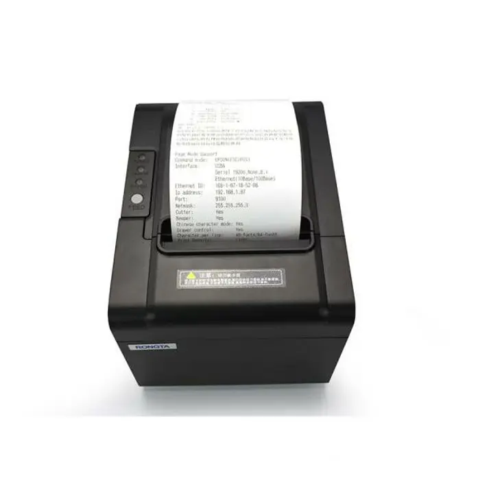 POS PRINTER RONGTA RP326 TERMALNI 80MM USB SERIAL ETHERNET CRNI