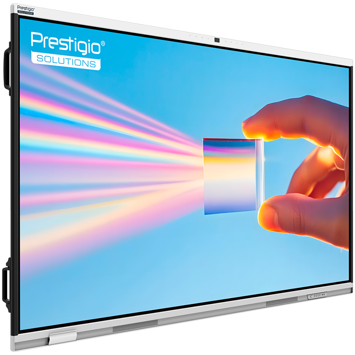 PRESTIGIO SOLUTIONS Multiboard 75 Prism, Android 14, Google EDLA, AI Camera, 8/128GB, 50TP, PSMB018R750