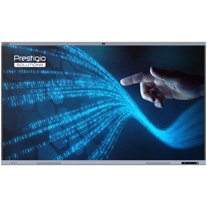 PRESTIGIO SOLUTIONS Multiboard 86 Light+ Gen 2, Android 13, Google EDLA, AI Camera, 16/128GB, PSMB011P861