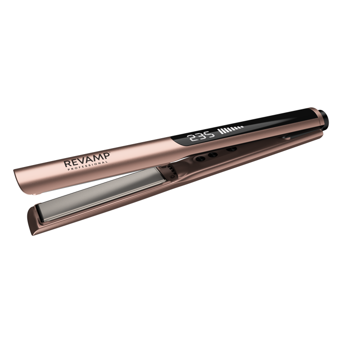 REVAMP DYNAMIC RADIANCE STRAIGHT & STYLE HAIR STRAIGHTENER ST-1900GD