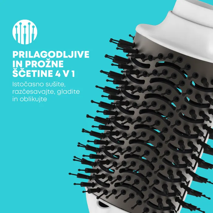 REVAMP PROGLOSS PERFECT BLOW DRY VOLUME & SHINE AIR STYLER - WHITE DR-1850