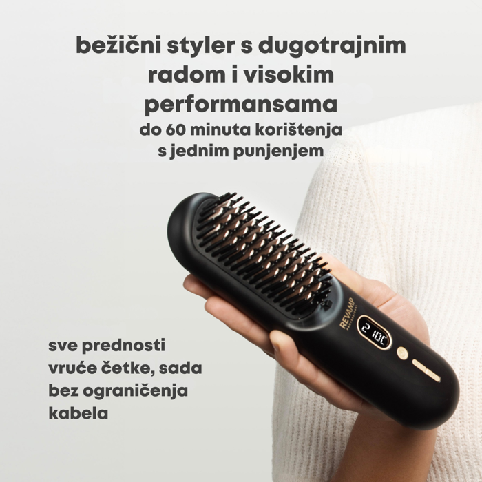 REVAMP STRAIGHT & GO - COMPACT BRUSH BR-1950