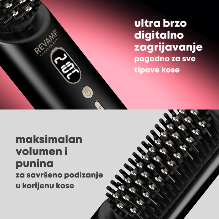 REVAMP STRAIGHT & GO - COMPACT BRUSH BR-1950