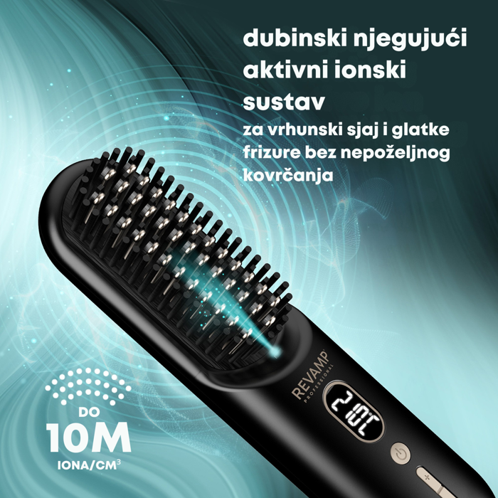 REVAMP STRAIGHT & GO - COMPACT BRUSH BR-1950