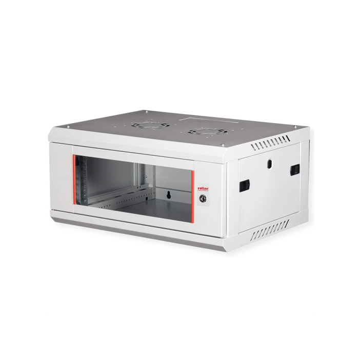 Roline 19" 4U 600×450×290 Basic Plus zidni ormar, sivi, 26.21.0122