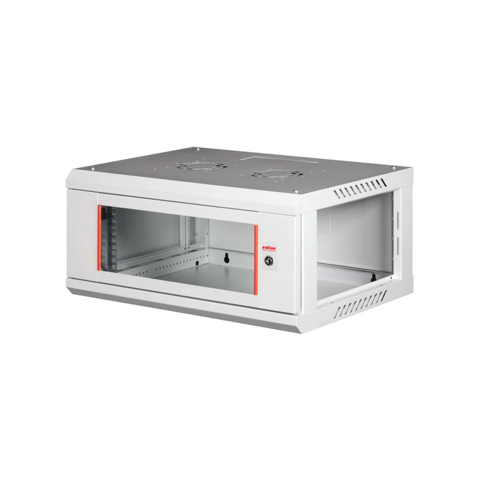 Roline 19" 4U 600×450×290 Basic Plus zidni ormar, sivi, 26.21.0122