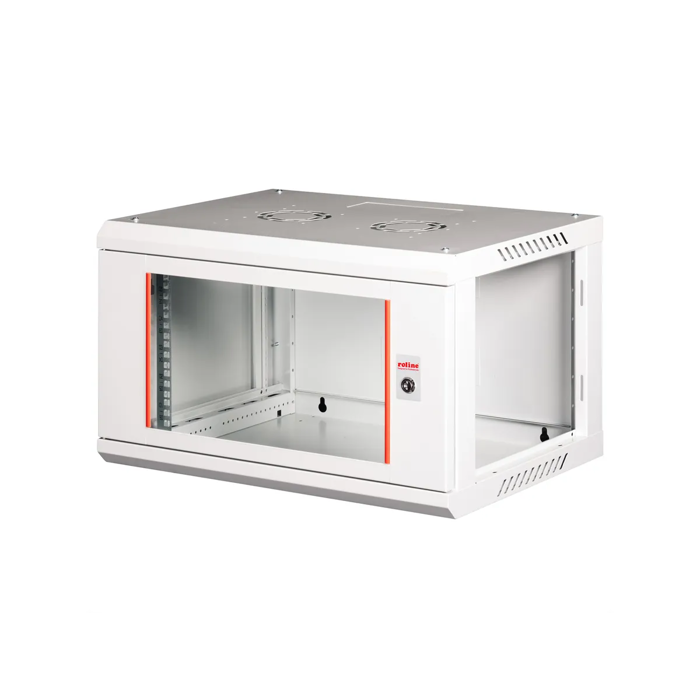 Roline 19" 6U 600×450×379 Basic Plus zidni ormar, sivi, 26.21.0123