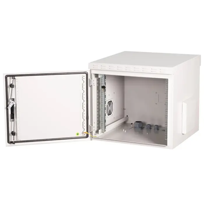 Roline 19" 9U 600×600×579 Pro zidni ormar, za vanjsku primjenu, IP55, sivi, 26.21.0085