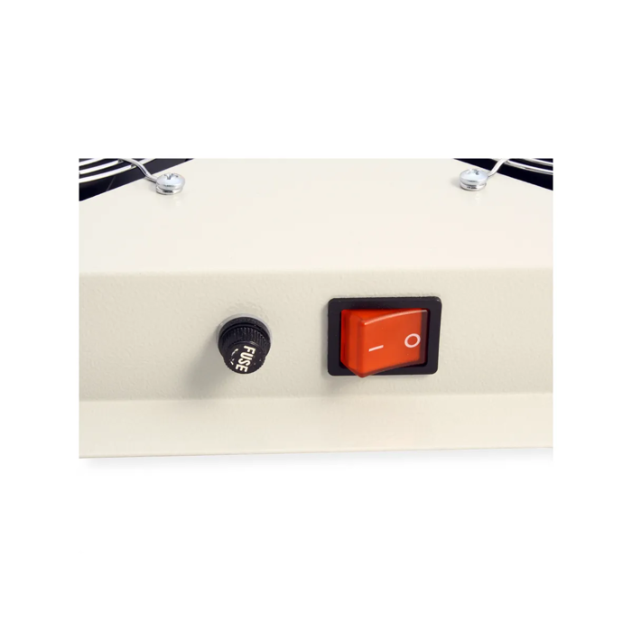 Roline 19" krovni ventilacijski modul s 4 ventilatora i termostatom, sivi, 26.21.0077