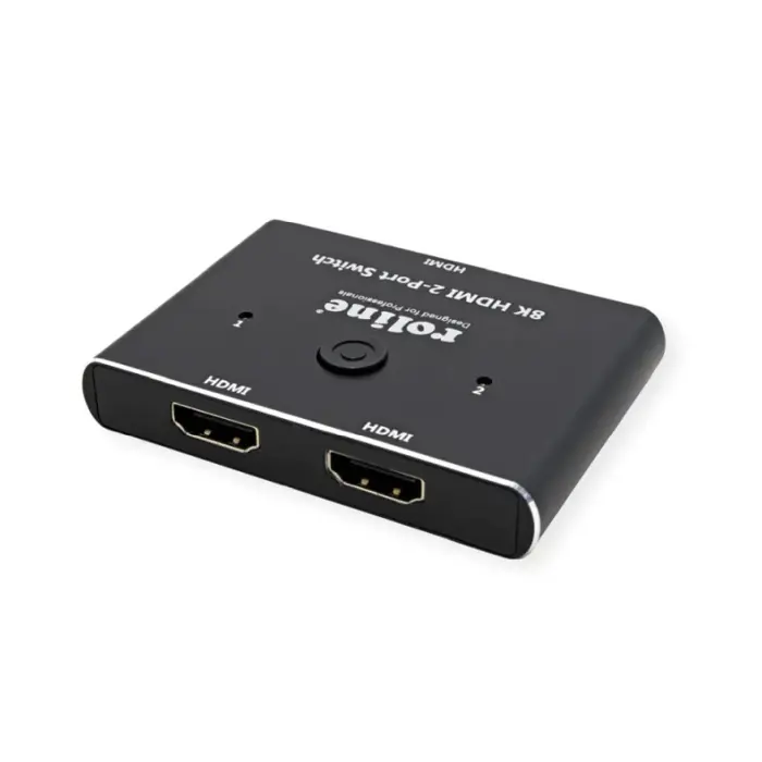 Roline HDMI dvosmjerni preklopnik 8K60 (2 ulaza/1 izlaz), 14.01.3592