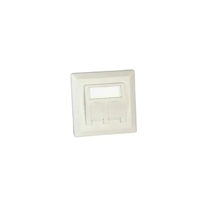 Roline zidna utičnica za keystone, 2 porta