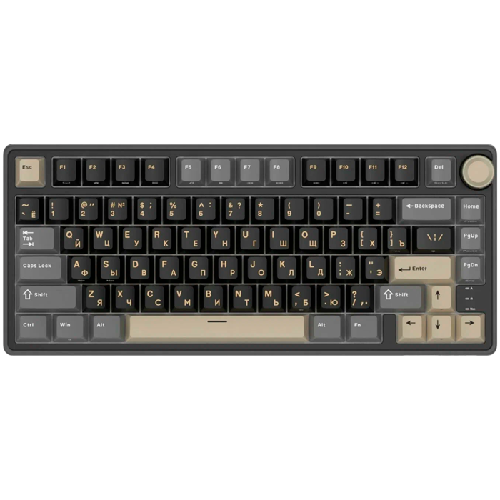 ROYAL KLUDGE R75 Phantom Gaming Keyboard Brown switch, RK-R75-PHNTM-BRNSW-US