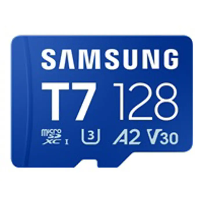 SAMSUNG T7 microSD Memory Card 128GB, MB-MB128T/WW