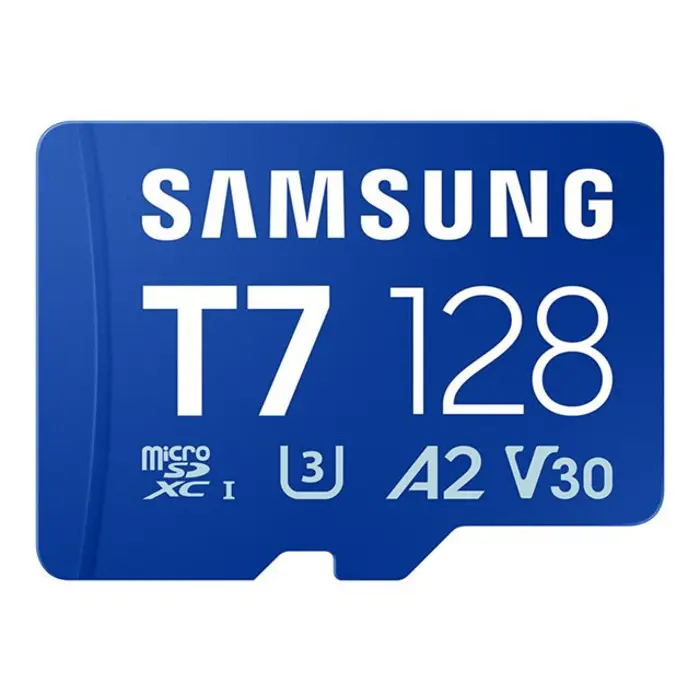 SAMSUNG T7 microSD Memory Card 128GB, MB-MB128T/WW