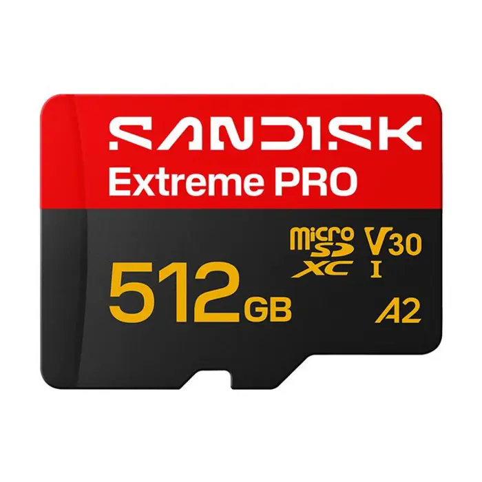 SANDISK Extreme Pro microSD UHS-I 512GB, SDSQXCJ-512G-GS6MA