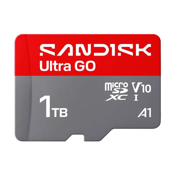 SANDISK MicroSD UHS-I 1TB MicroSD, SDSQUGN-1T00-GN6MN