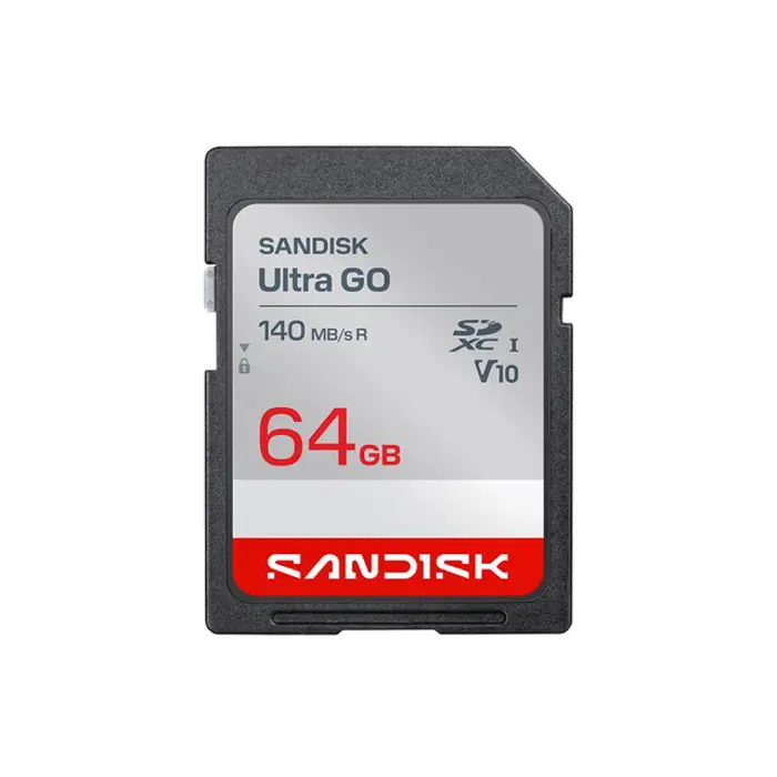 SANDISK Ultra SD UHS-I 64GB SD 140MB/s, SDSDUGN-064G-GN6IN